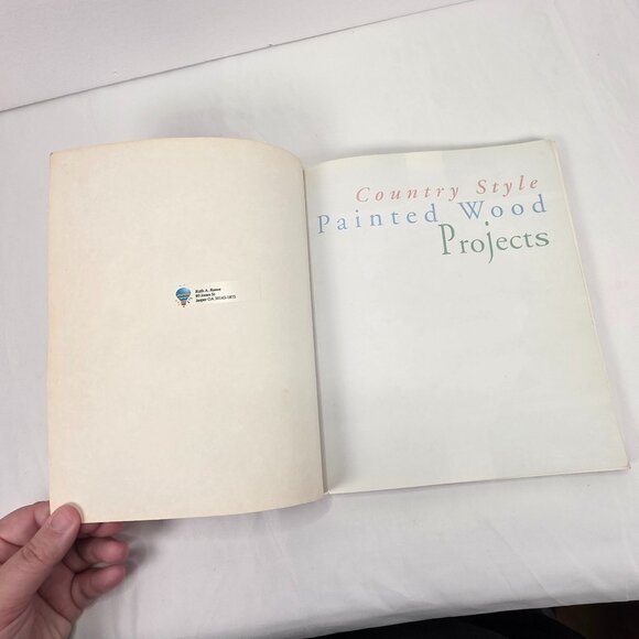 Country-Style Painted Wood Projects Primrose Path & Donna Kooler Craft Book - Picture 6 of 10